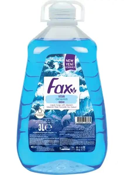 Fax Sıvı Sabun Okyanus 3lt: Ferahlatıcı Kokusu ve Yüksek Temizlik Performansı