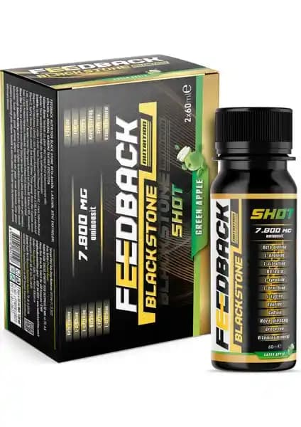 Feedback Nutrition Black Stone Pre-Workout Güç ve Enerji Artırıcı Spor Takviyesi