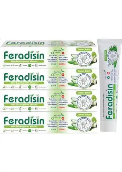 Feradisin Aloe Vera Özlü Helal Diş Macunu: Doğal ve Güvenilir Ağız Temizliği Ürünü