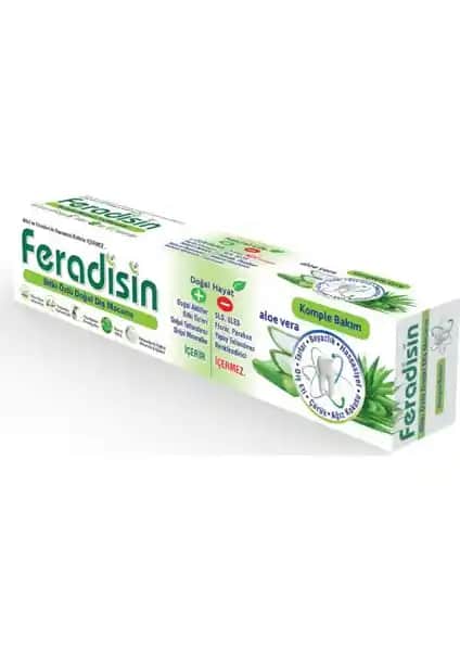 Feradisin Bitki Özlü Doğal Diş Macunu: Sağlıklı ve Güvenilir Ağız Bakımı İçin Tercih