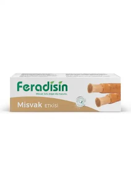 Feradisin Diş Macunu Misvak: Doğal İçeriği ve Faydalarıyla Günlük Ağız Bakımında Tercih