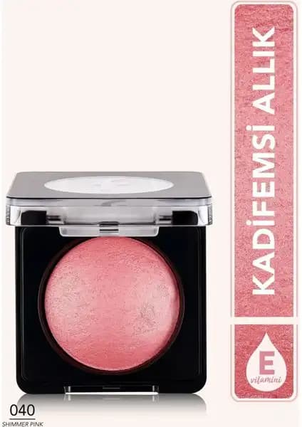 Flormar Baked Blush-On: Doğal ışıltı ve yüksek pigmentasyon özellikleriyle yüz hatlarını vurgulayan makyaj ürünü