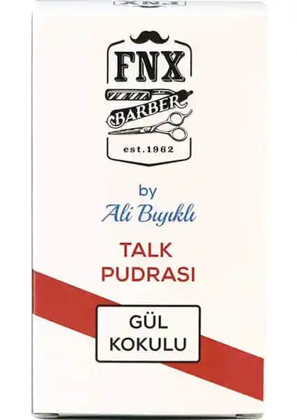 Fnx Barber Ali Bıyıklı Gül Kokulu Pudra: Erkekler İçin Ferahlatıcı ve Hoş Koku Veren Bakım Ürünü