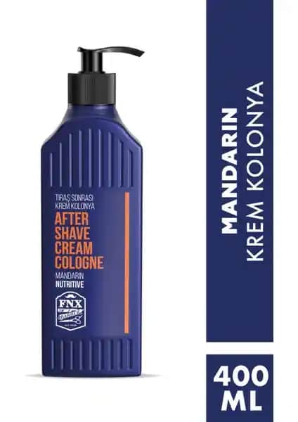 Fnx Barber Krem Kolonya Mandalina 400 ML - Ferahlatıcı ve Nemlendirici Kolonya Özellikleri