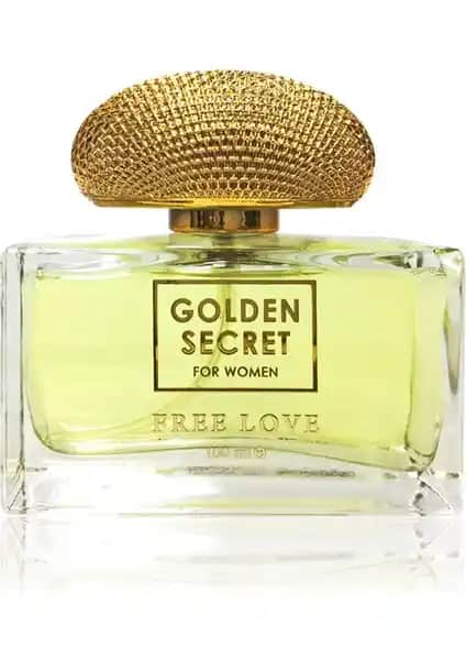 Free Love Golden Secret EDP Kadın Parfümü Zarif ve Ferah Kokusu ile Günlük Şıklık Sunar