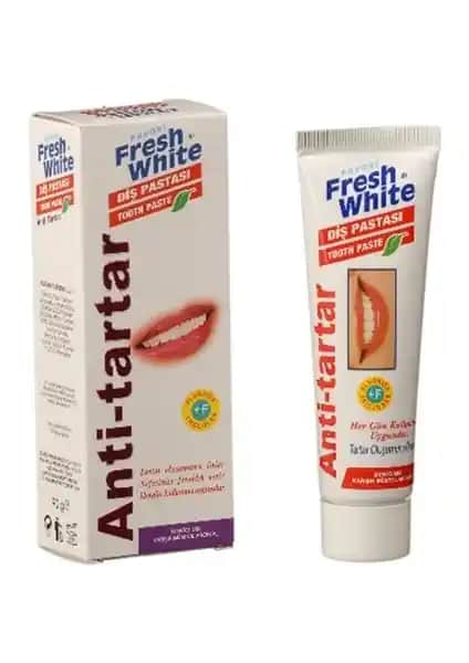 Fresh White Fresh Diş Pastası Anti Tartara: Günlük Kullanım İçin Güçlendirici ve Ferahlatıcı Diş Macunu