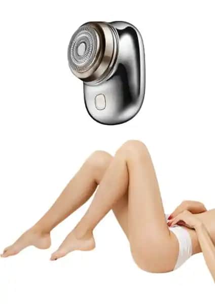 Gaman Mini Şarjlı Tüy Kısaltma Cihazı Lazer Epilasyon Öncesi Pratik Kullanım