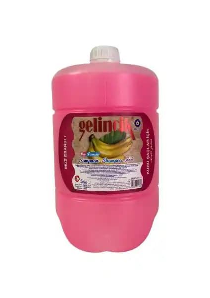 Gelincik Muz Özlü Şampuan 5 Litre: Doğal Saç Bakımında Güçlü ve Ekonomik Çözüm