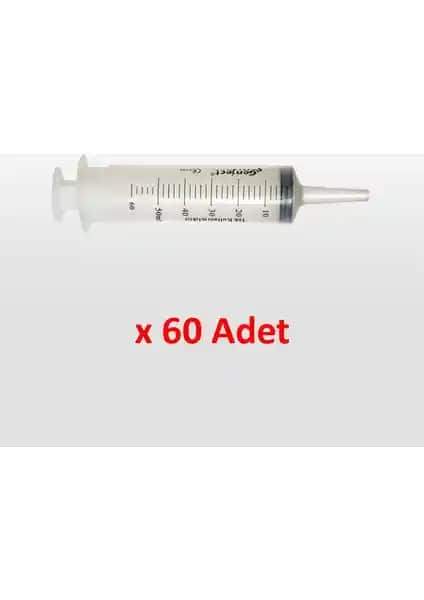 Genject 50 ml (60 cc) Enjektör Güvenli ve Pratik Beslenme Çözümü Sağlık Sektörü İçin