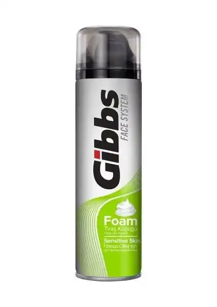 Gibbs Tıraş Köpüğü Extra Sensetive: Hassas Ciltler İçin Konforlu ve Güvenilir Tıraş Deneyimi