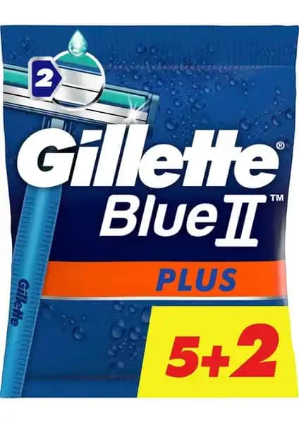 Gillette Blue2 Plus Erkek Kullan At Tıraş Bıçağı: Günlük Tıraş İçin Yüksek Performanslı ve Pratik Çözüm