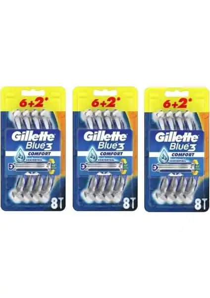 Gillette Blue3 Comfort Tıraş Bıçağı: Günlük Bakımda Güvenilir ve Pratik Çözüm