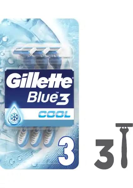 Gillette Blue3 Cool Kullan At Tıraş Bıçağı: Hızlı ve Hijyenik Tıraş Deneyimi Sağlayan Pratik Çözüm