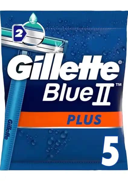 Gillette BlueII Plus Kullan At Tıraş Bıçağı: Pratik ve Konforlu Tıraş Deneyimi Sağlayan Ürün