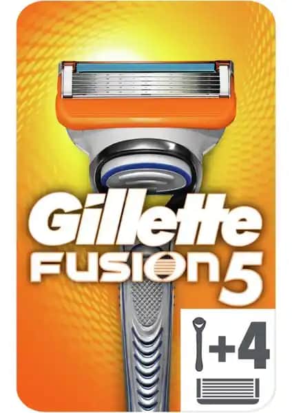 Gillette Fusion 5 Tıraş Makinesi ve Yedekli Paket ile Günlük Tıraş Deneyiminizi Geliştirin