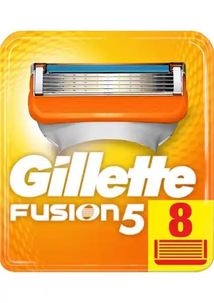 Gillette Fusion 8'li Yedek Tıraş Bıçağı Karton Paketinin Özellikleri ve Kullanım Avantajları