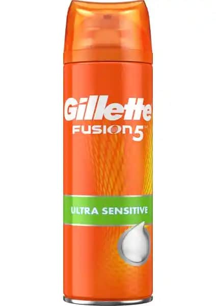 Gillette Fusion Köpük Ultra Sensitive: Hassas Ciltler İçin Rahatlatıcı ve Serin Tıraş Deneyimi