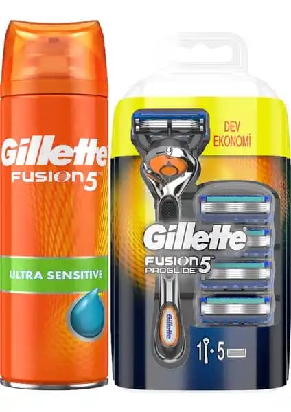 Gillette Fusion Proglide Fırsat Paketi: Yüksek Performanslı ve Pratik Tıraş Çözümü