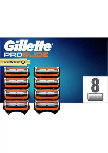 Gillette Fusion ProGlide Power 8'li Yedek Bıçak Paketi Detaylı İnceleme ve Kullanıcı Yorumları