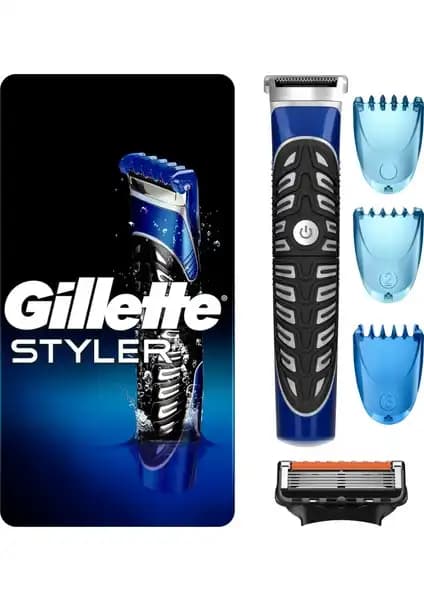 Gillette Fusion Styler Çok Yönlü Erkek Bakım Cihazı: Tıraş, Şekillendirme ve Vücut Kılları