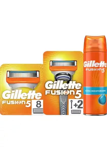 Gillette Fusion Tıraş Paketi: Yüksek Kalite ve Konfor Sunan Erkek Bakım Seti