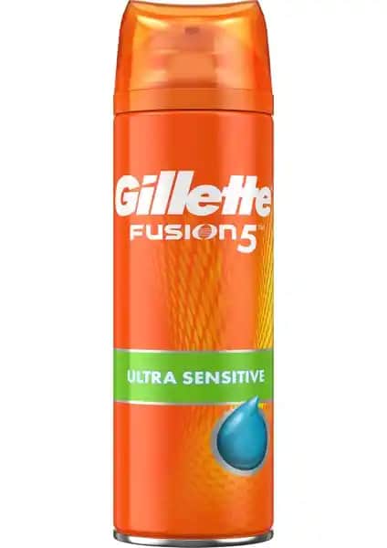 Gillette Fusion Ultra Hassas Tıraş Jeli: Hassas Ciltler İçin Yüksek Performanslı Konforlu Tıraş