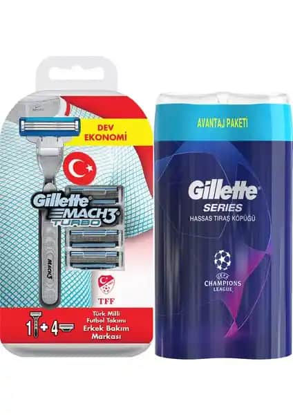 Gillette Mach 3 Turbo Tıraş Makinesi: Güvenilir ve Pratik Günlük Tıraş Çözümü