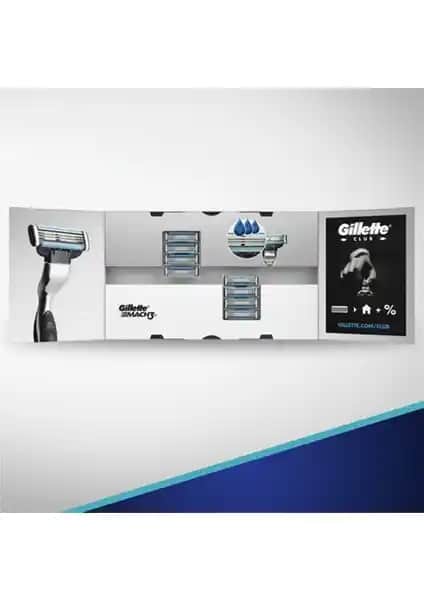 Gillette Mach3 8'li Yedek Bıçak Paketi Günlük Erkek Bakımı İçin Güvenilir ve Ekonomik Çözüm