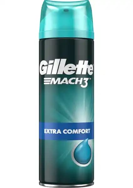 Gillette Mach3 Ekstra Konfor Tıraş Jeli ile Yüksek Kaliteli ve Rahat Bir Tıraş Deneyimi