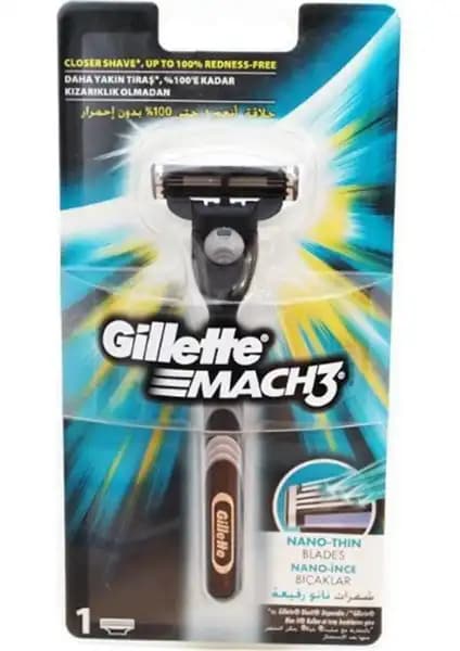 Gillette Mach3 Tıraş Makinesi: Güvenilir ve Konforlu Erkek Bakım Ürünü