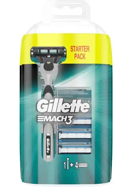 Gillette Mach3 Tıraş Makinesi ve Yedek Bıçak Seti: Konforlu ve Uzun Ömürlü Tıraş Deneyimi