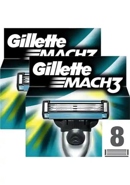 Gillette Mach3 Yedek Tıraş Bıçağı: Ekonomik ve Yüksek Performanslı Tıraş Çözümü