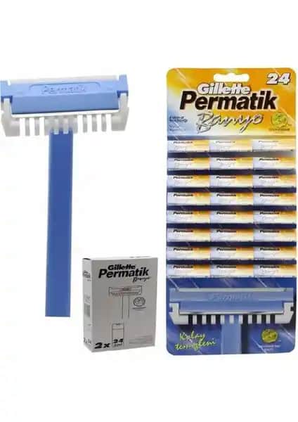 Gillette Permatik Banyo Tıraş Bıçağı: Pratik ve Hijyenik Tek Kullanımlık Tıraş Çözümü