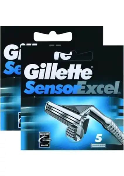 Gillette Sensor Excel 5'li Yedek Bıçaklar: Güvenli ve Yüksek Performanslı Tıraş Çözümü