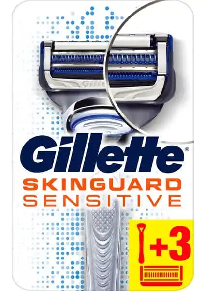 Gillette Skinguard Tıraş Makinesi ve Yedek Bıçak Seti: Hassas Ciltler İçin Konforlu Çözüm