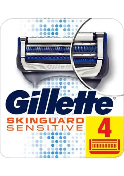 Gillette Skinguard Yedek Tıraş Bıçağı: Hassas Ciltler İçin Uzun Ömürlü ve Rahat Kullanım