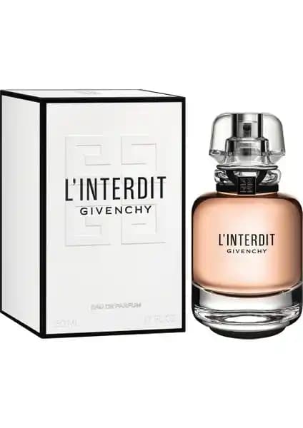 Givenchy L'Interdit Edp 50 ml Kadın Parfümü Zarafet ve Özgünlüğü Yansıtan Lüks Koku