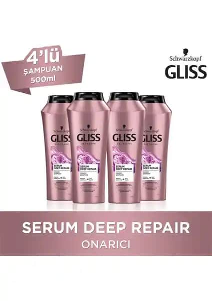 Gliss Serum Deep Repair Şampuanı: Yıpranmış Saçlar İçin Güçlü Onarım ve Koruma