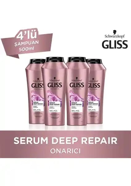 Gliss Serum Deep Repair Şampuanı: Yıpranmış Saçlar İçin Güçlü Onarım ve Koruma