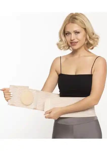 Göbek Fıtığı Korsesi Günlük Kullanım ve Ameliyat Sonrası Destek İçin Uygun