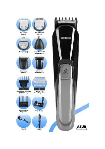 Goldmaster Azur GM 8106 Erkek Bakım Seti Detaylı İnceleme ve Kullanıcı Yorumları