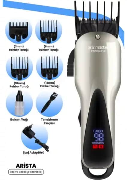 Goldmaster GM-8134 Arista Saç Sakal Şekillendirme Makinesi İnceleme ve Özellikler