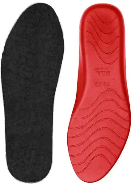 GoLite Siyah Keçe Tabanlık ile Kış Aylarında Ayaklarınızı Sıcacık Tutun