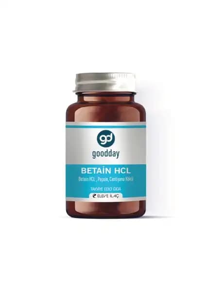 Goodday Betain Hcl 60 Kapsül ile Mide Sağlığını Destekleyen Etkili Takviye Ürünü