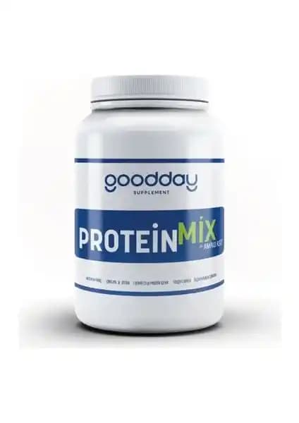Goodday Protein Mix+ Amino Asit ile Kas Gelişimini Destekleyen Sağlıklı Beslenme Ürünü