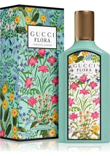 Gucci Flora Gorgeous Jasmine Edp 100 ml Kadın Parfümü Zarif ve Çekici Çiçeksi Koku