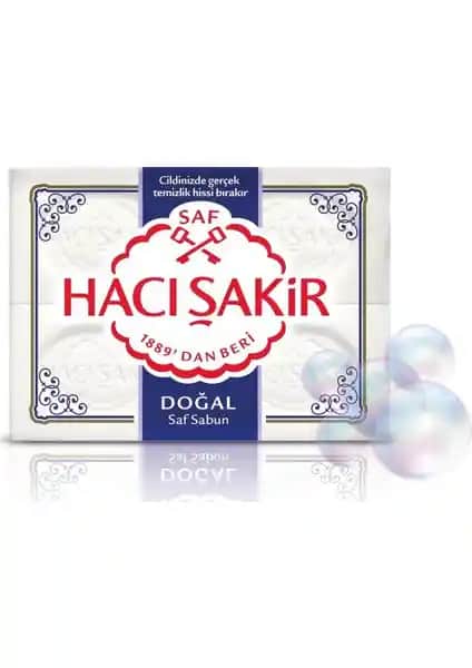 Hacı Şakir Doğal Kalıp Sabun 4x150g: Geleneksel ve Çevre Dostu Temizlik Ürünü