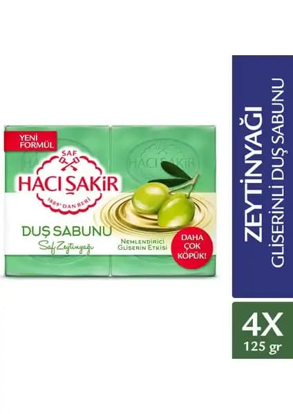 Hacı Şakir Gliserin ve Zeytinyağı Kalıp Sabun ile Doğal Cilt Bakımı Rehberi