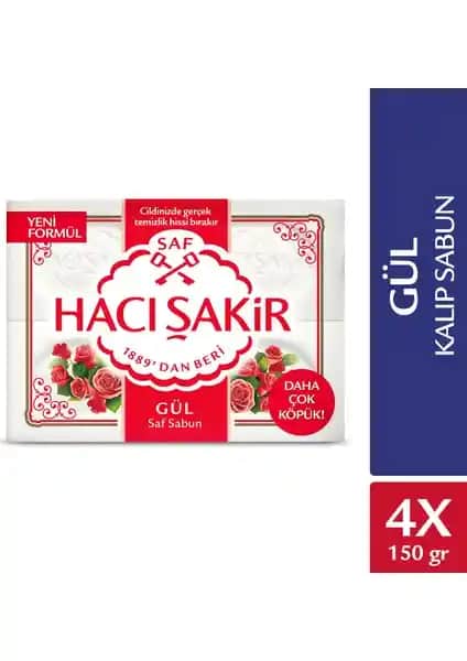 Hacı Şakir Gül Kalıp Sabun: Geleneksel Türk Sabunu ile Doğal Temizlik ve Cilt Bakımı