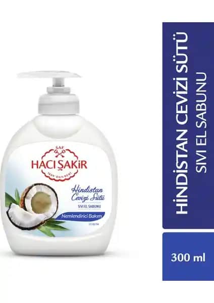 Hacı Şakir Hindistan Cevizi Sütü Nemlendirici Bakım Sıvı El Sabunu Özellikleri ve Kullanıcı Yorumları
